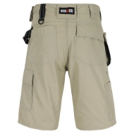 Afbeeldingen van Her korte broek mt.56(b50) beige/zwart batua