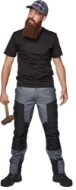 Afbeeldingen van Her argo t-shirt short sl. mt. m zwart