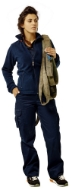 Afbeeldingen van Her Athena broek dames mt.52(b46)Marine