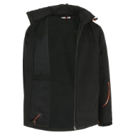 Afbeeldingen van Her poseidon softshell jas mt. l zwart