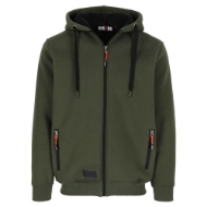 Afbeeldingen van Her Otis sweater met kap mt.L Donker Kaki