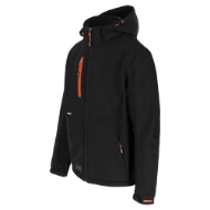 Afbeeldingen van Her softshell jas mt.m zwart trystan