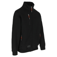 Afbeeldingen van Her Otar sweatvest met kraag  mt.L Zwart