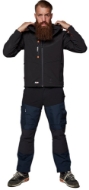 Afbeeldingen van Her poseidon softshell jas mt. l zwart