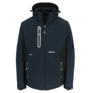 Afbeeldingen van Her taris softshell mt.xl gevoerd marine./zw.
