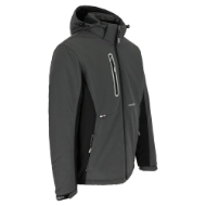Afbeeldingen van Her taris softshell mt.m gevoerd antr./zw.