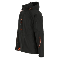 Afbeeldingen van Her poseidon softshell jas mt. l zwart