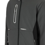 Afbeeldingen van Her taris softshell mt.m gevoerd antr./zw.